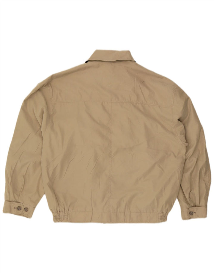 Giubbotto bomber da uomo vestibilità ampia Marks & Spencer UK 38 Poliestere beige medio