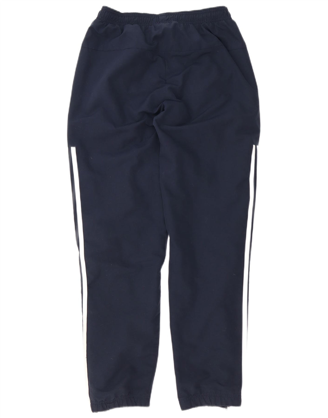 Pantaloni da tuta da uomo Adidas Small in poliestere color block blu navy