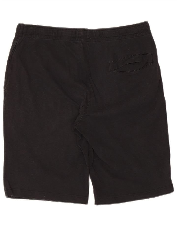 Pantaloncini sportivi Nike da uomo, cotone medio nero
