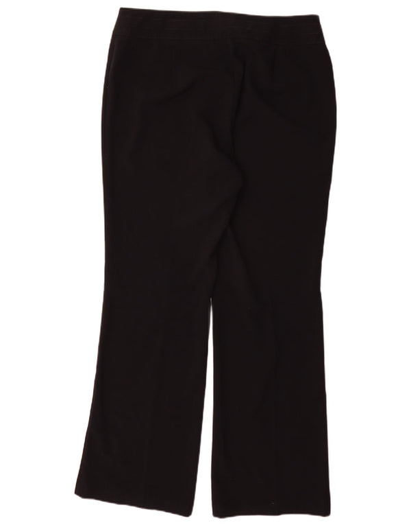 Pantaloni casual Bootcut da donna Marks & Spencer UK 14 Large W32 L31 Nero