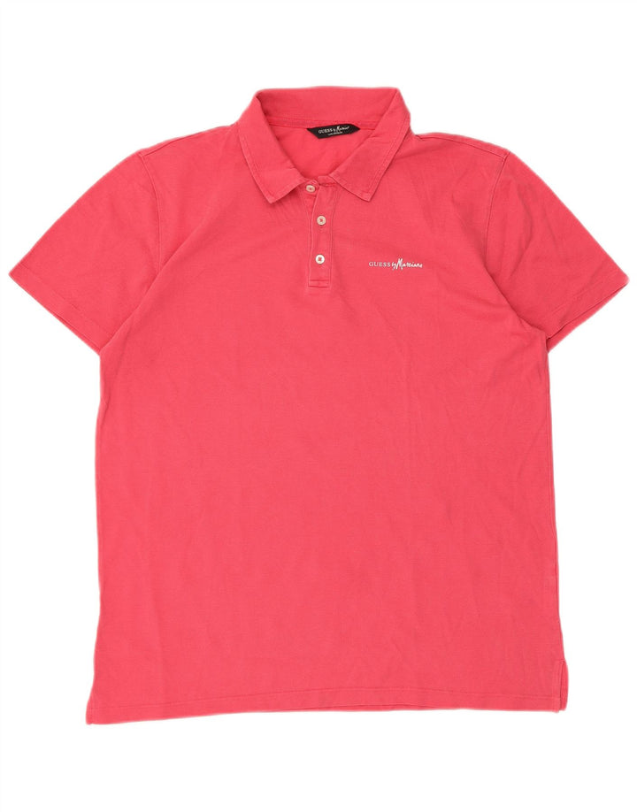 Polo da uomo Guess By Marciano grande rosa