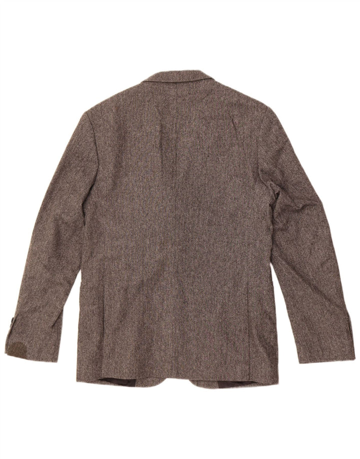 Giacca blazer a 2 bottoni da uomo Cos EU 48 lana grigio medio