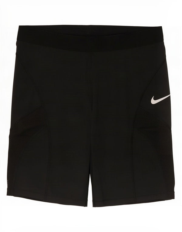 Pantaloncini sportivi Nike da donna UK 16 grandi neri in poliestere