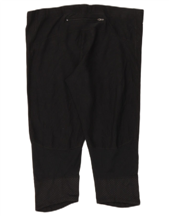 Leggings Nike Dri Fit Capri da donna UK 18 XL poliestere nero