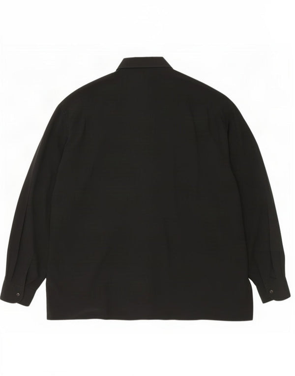 Camicia vintage da uomo 2XL nera