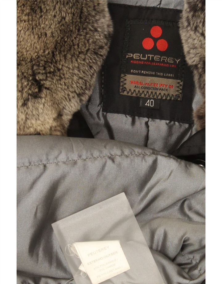 Giacca Parka da donna PEUTEREY EU 40 Medium Nero Poliammide