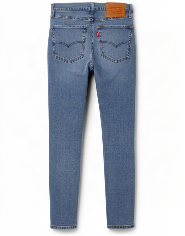 Jeans Levi's da donna 519 skinny effetto consumato W30 L30 cotone blu