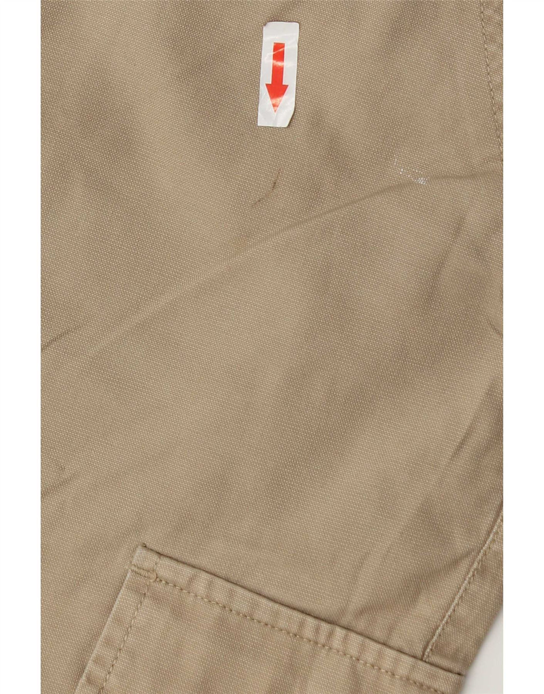 Pantaloncini cargo da uomo Zara EU 42 Large W32 Cotone beige