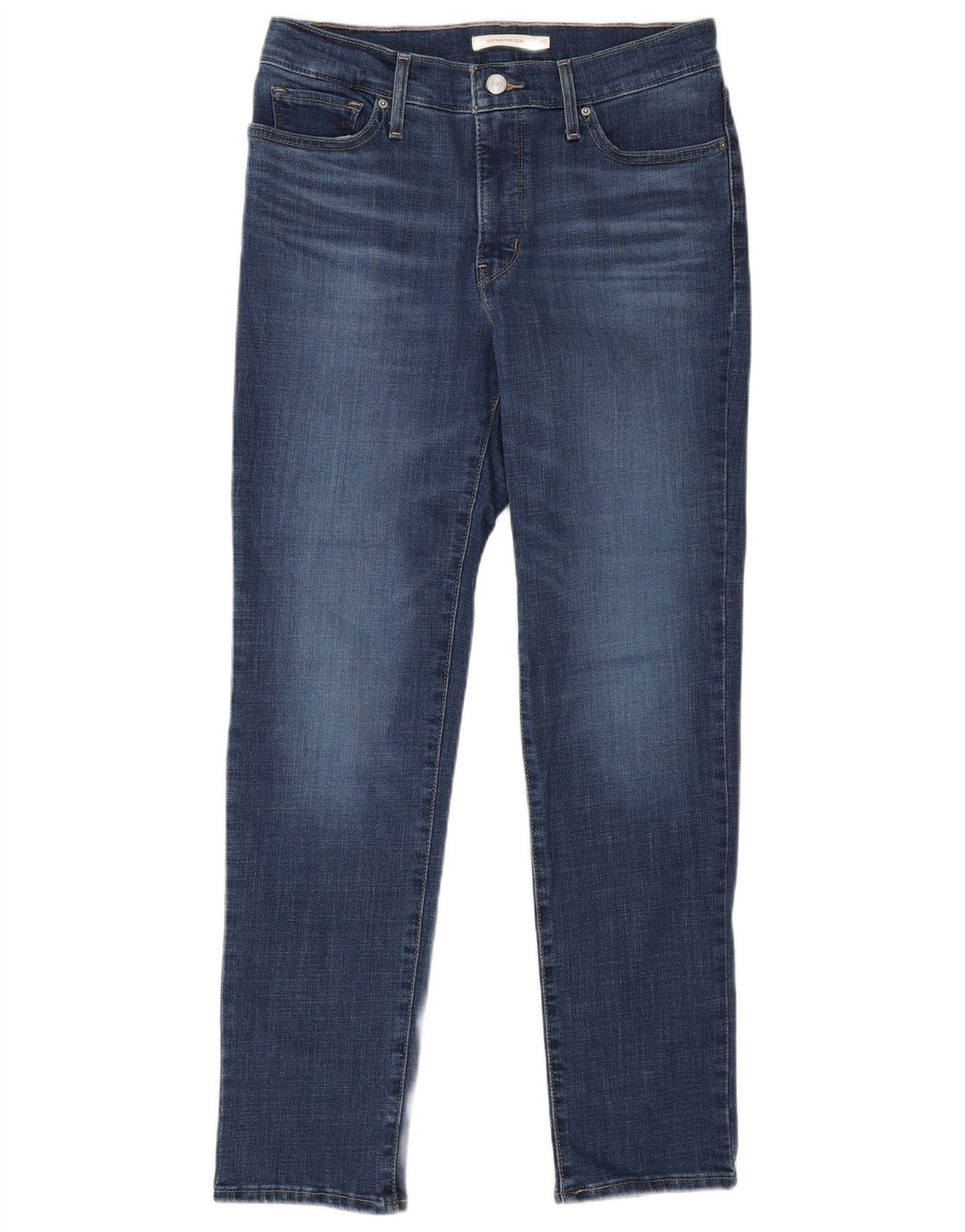 Levi's Donna 312 Shaping Slim Jeans W29 L30 Cotone Blu