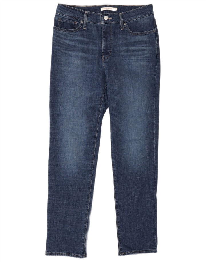 Levi's Donna 312 Shaping Slim Jeans W29 L30 Cotone Blu