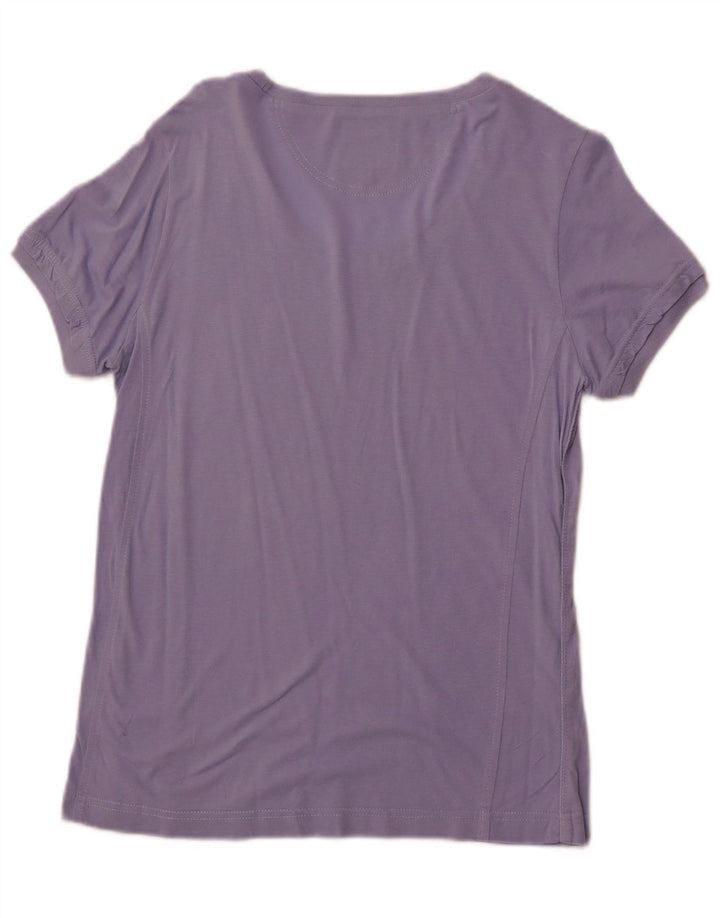 T-shirt easy fit da donna CHAMPION UK 12 viola medio