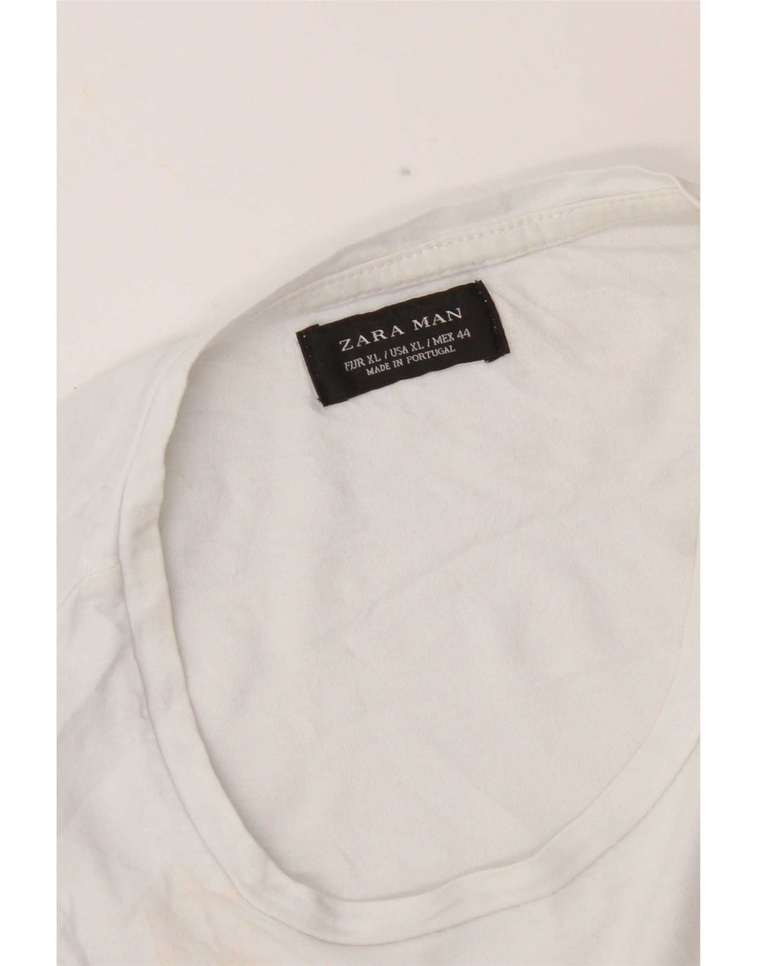T-shirt Zara da uomo Top XL grigia a blocchi di colore
