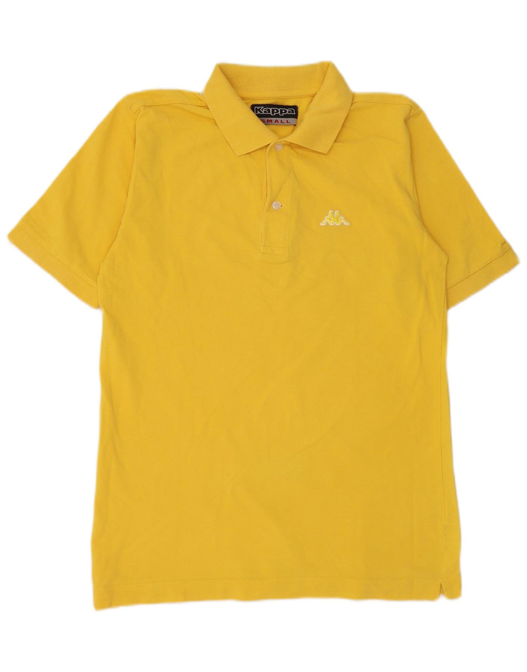 Polo Uomo Kappa Small Giallo In Cotone