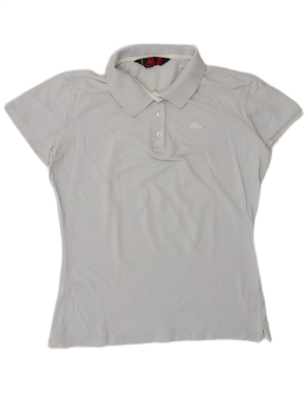 KAPPA Womens Polo Shirt UK 16 Large Blue Cotton