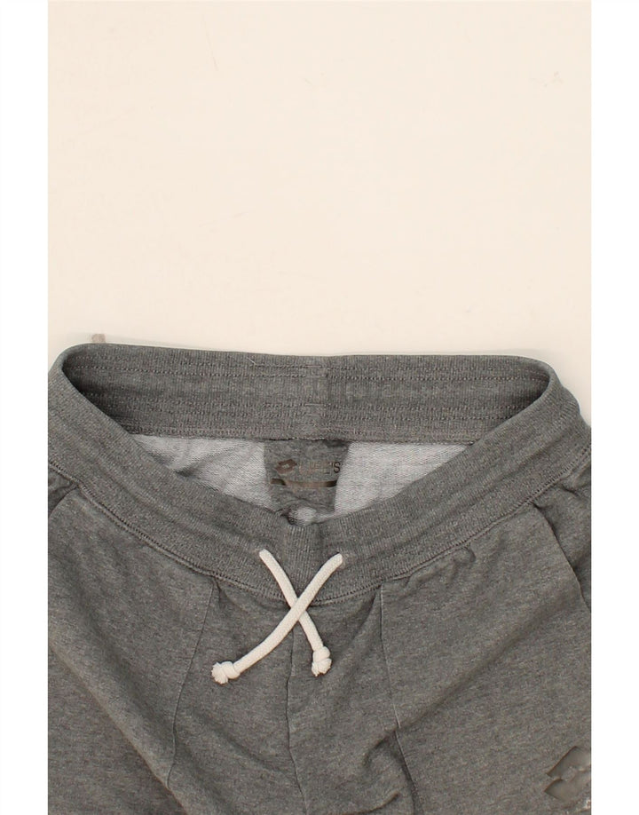 LOTTO Womens Tracksuit Trousers Joggers UK 10 Small  Grey Vintage Lotto and Second-Hand Lotto from Messina Hembry 