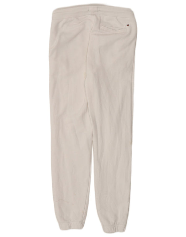 Pantaloni della tuta da bambina Tommy Hilfiger Joggers 13-14 anni in cotone bianco