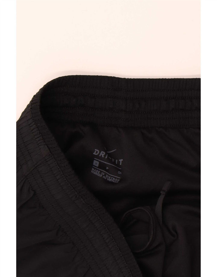 Pantaloncini sportivi Nike Dri Fit Graphic da donna UK 10 piccoli poliestere nero