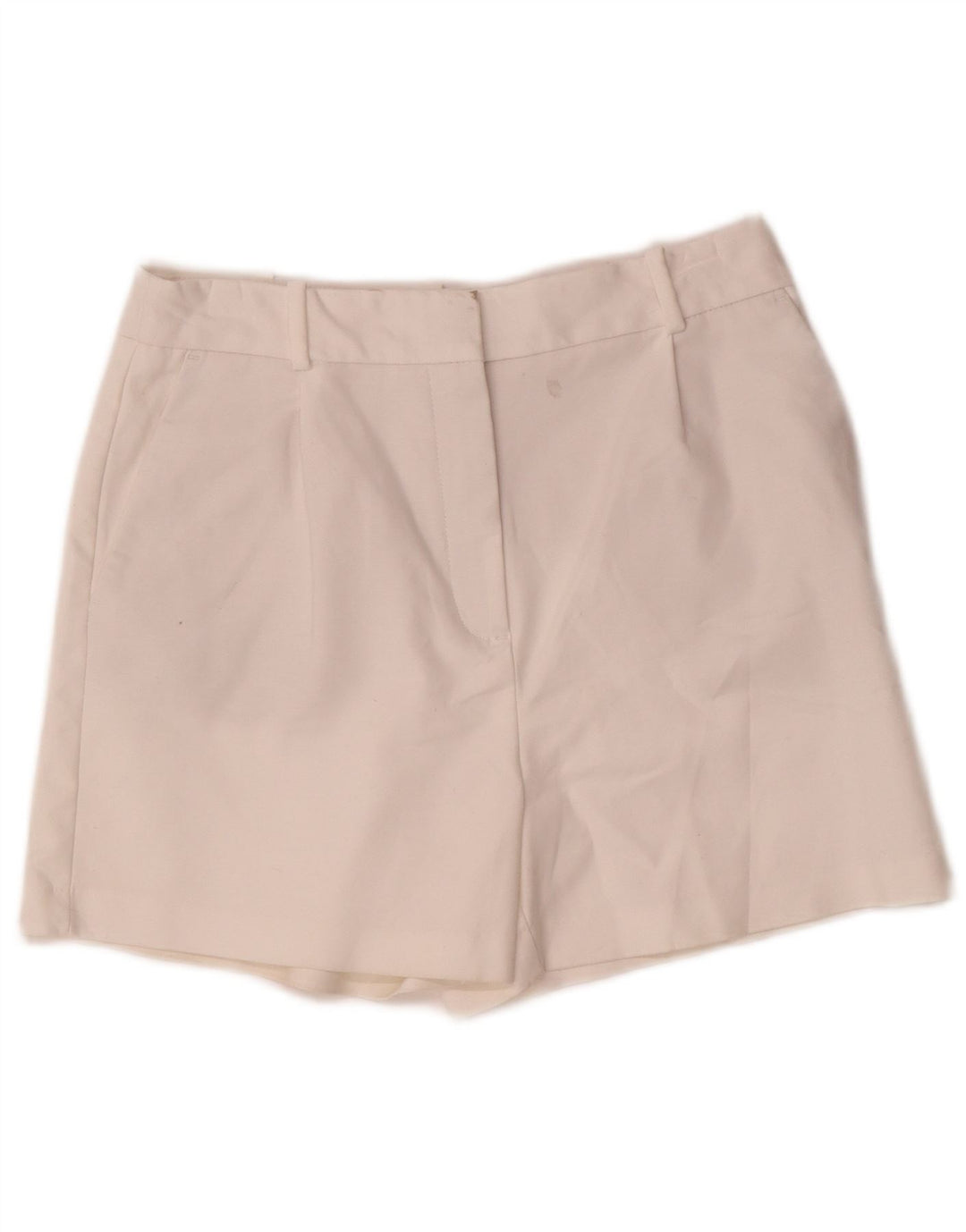 Pantaloncini chino da donna Zara medi W28 cotone bianco