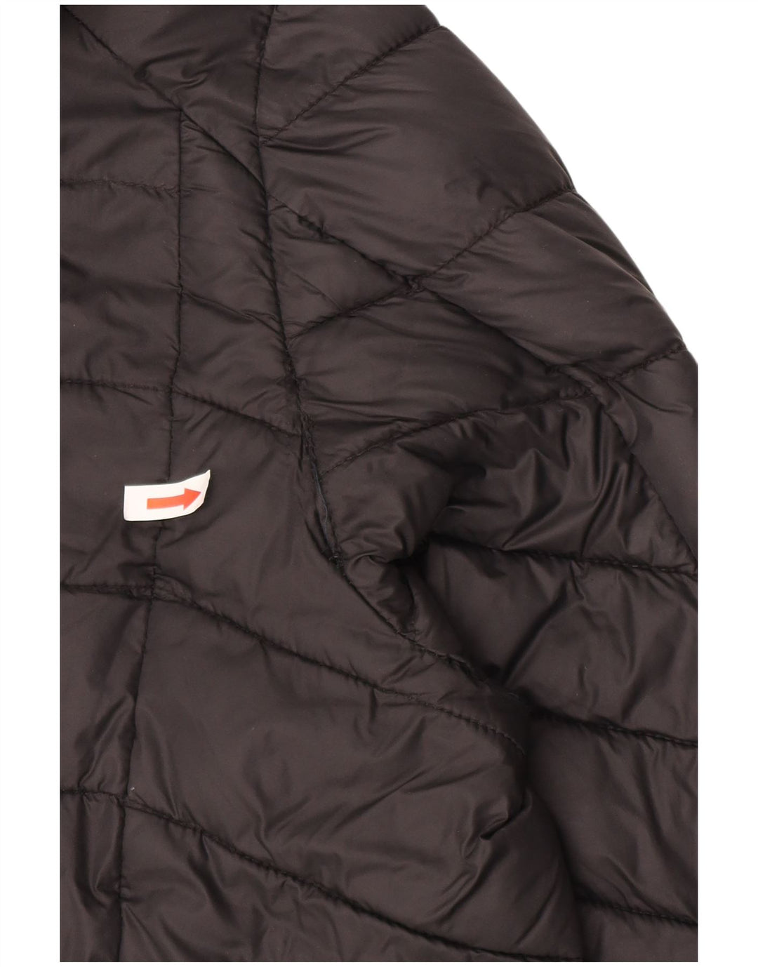 Giacca imbottita con cappuccio da donna Fat Face UK 16 grande nylon nero