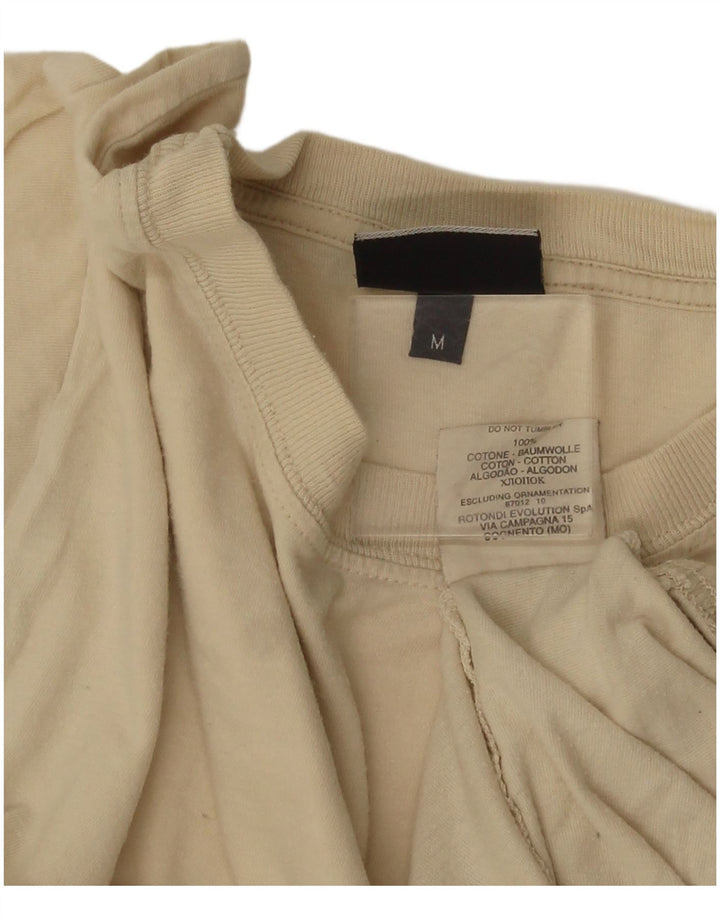 T-Shirt Uomo Trussardi Top Cotone Beige Medio