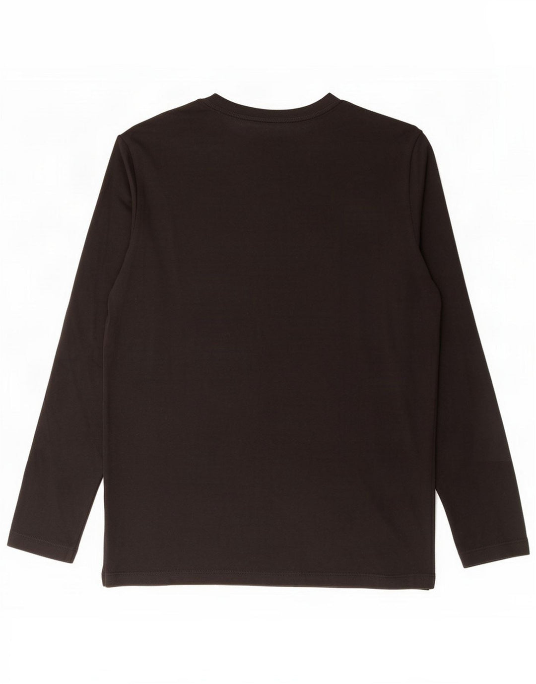 Jack & Jones Top grafico da uomo manica lunga grande Nero