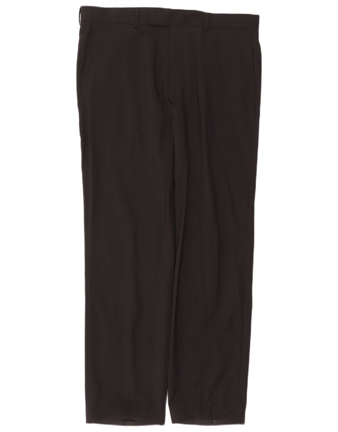 Pantaloni da abito dritti da uomo Hugo Boss W36 L33 neri