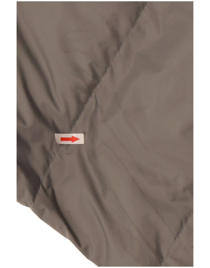 Giacca imbottita con cappuccio da uomo Fishbone UK 38 Nylon color block grigio medio