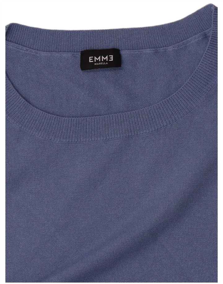 Camicetta EMME da donna Marella Top UK 10 piccola blu