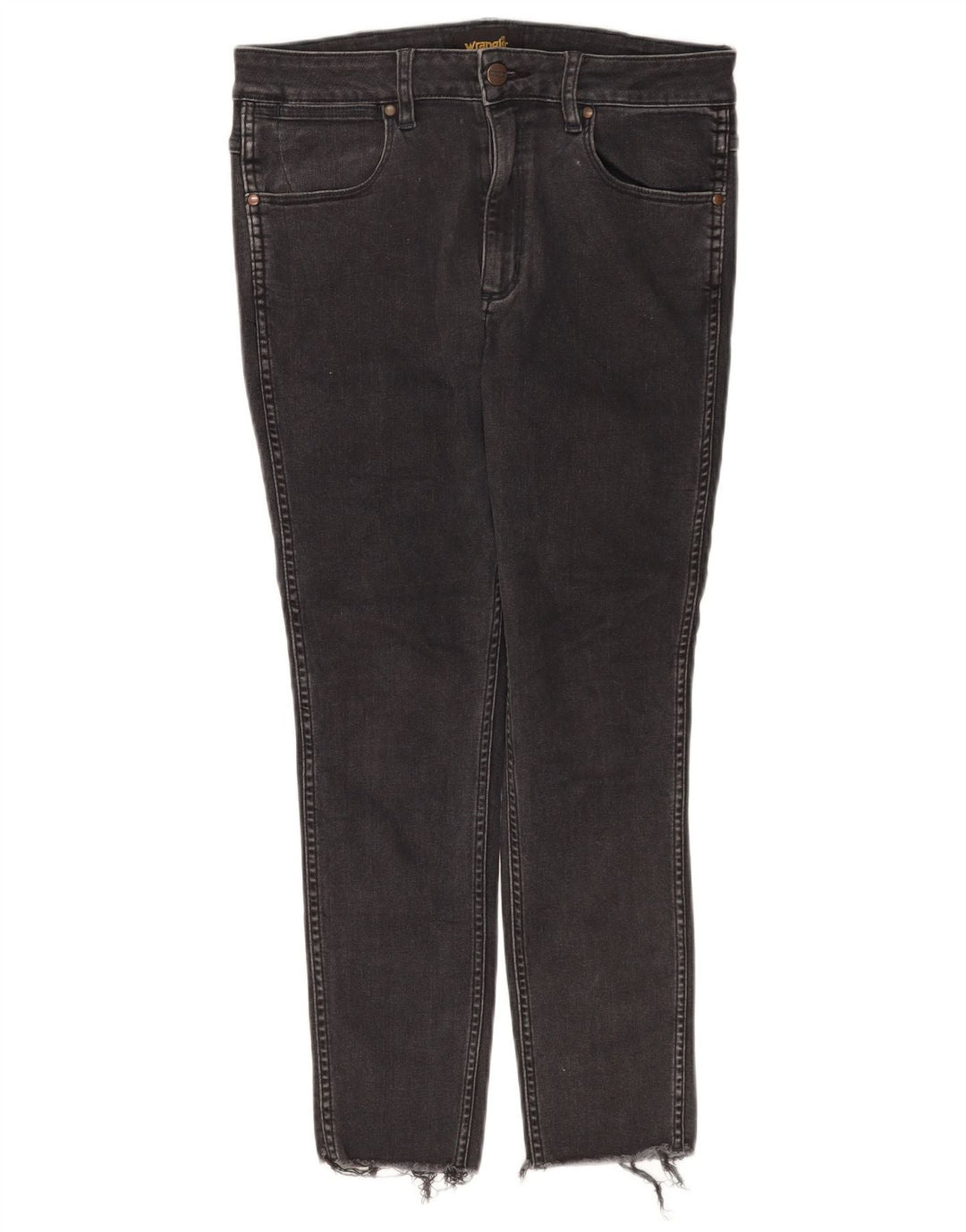 Jeans corti da donna Wrangler W32 L25 cotone nero