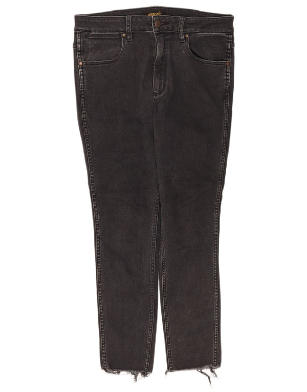 Jeans corti da donna Wrangler W32 L25 cotone nero
