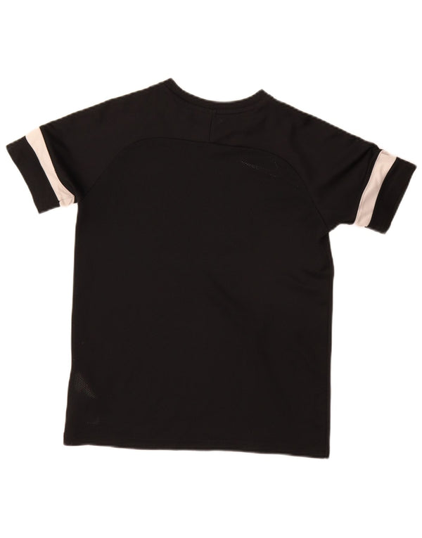 T-shirt da ragazzo Nike Dri Fit Top 12-13 anni Large in poliestere color block nero