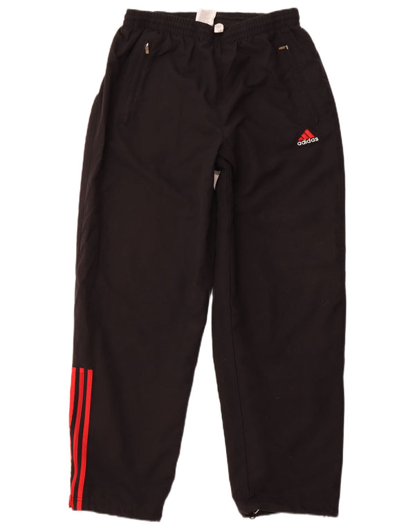 Pantaloni da tuta da uomo ADIDAS Joggers UK 42/44 Large Nero Poliestere