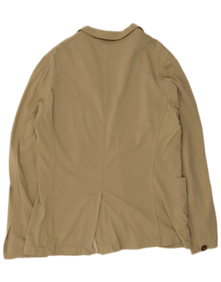 SIVIGLIA Giacca Blazer 3 Bottoni Uomo IT 48 Cotone Verde Medio