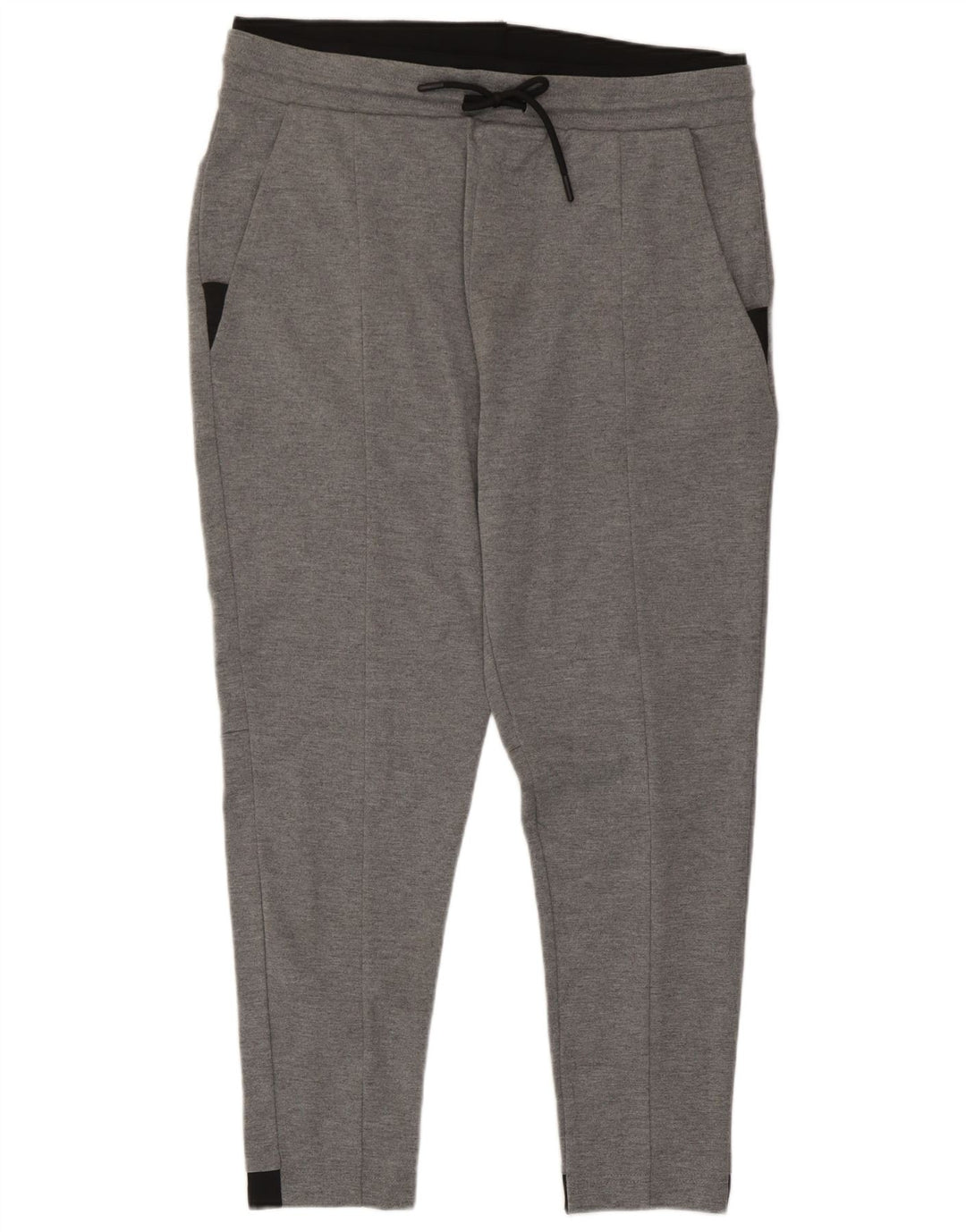 Pantaloni da tuta da donna Zara UK 18 XL Poliestere color block grigio