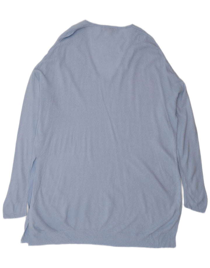 Abito maglione oversize da donna Marks & Spencer UK 16 Grande acrilico blu