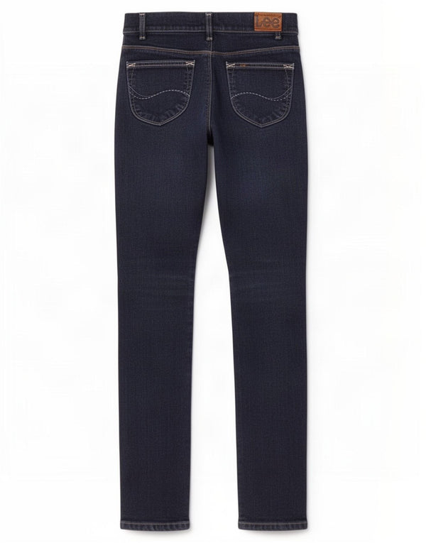 Jeans skinny stretti Lee Girls Lilly 12-13 anni in cotone blu navy