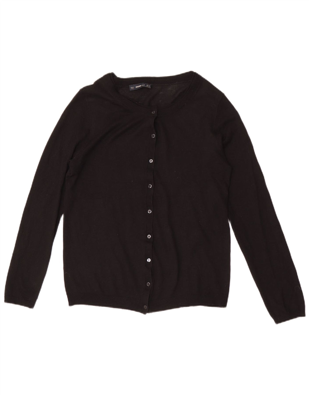 Maglione cardigan da donna Zara UK 12 medio nero
