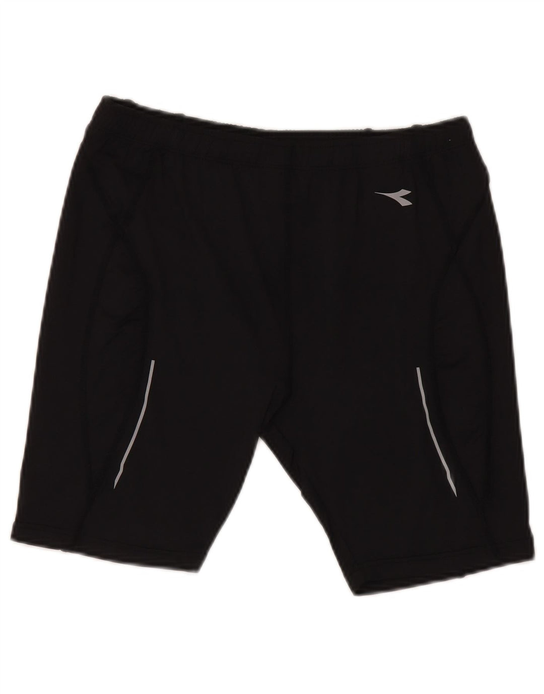 Pantaloncini sportivi Diadora da donna UK 18 XL Nero Poliammide