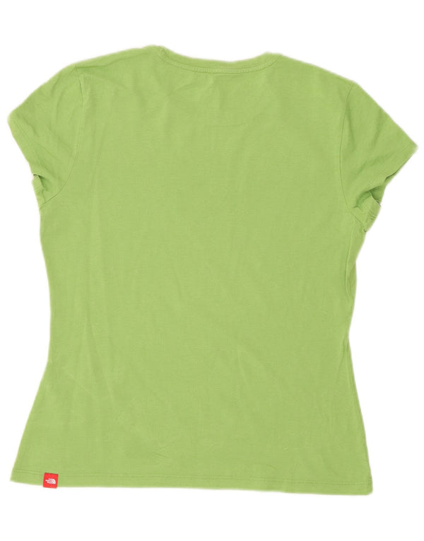 T-shirt grafica da donna The North Face Top UK 12 Cotone verde medio