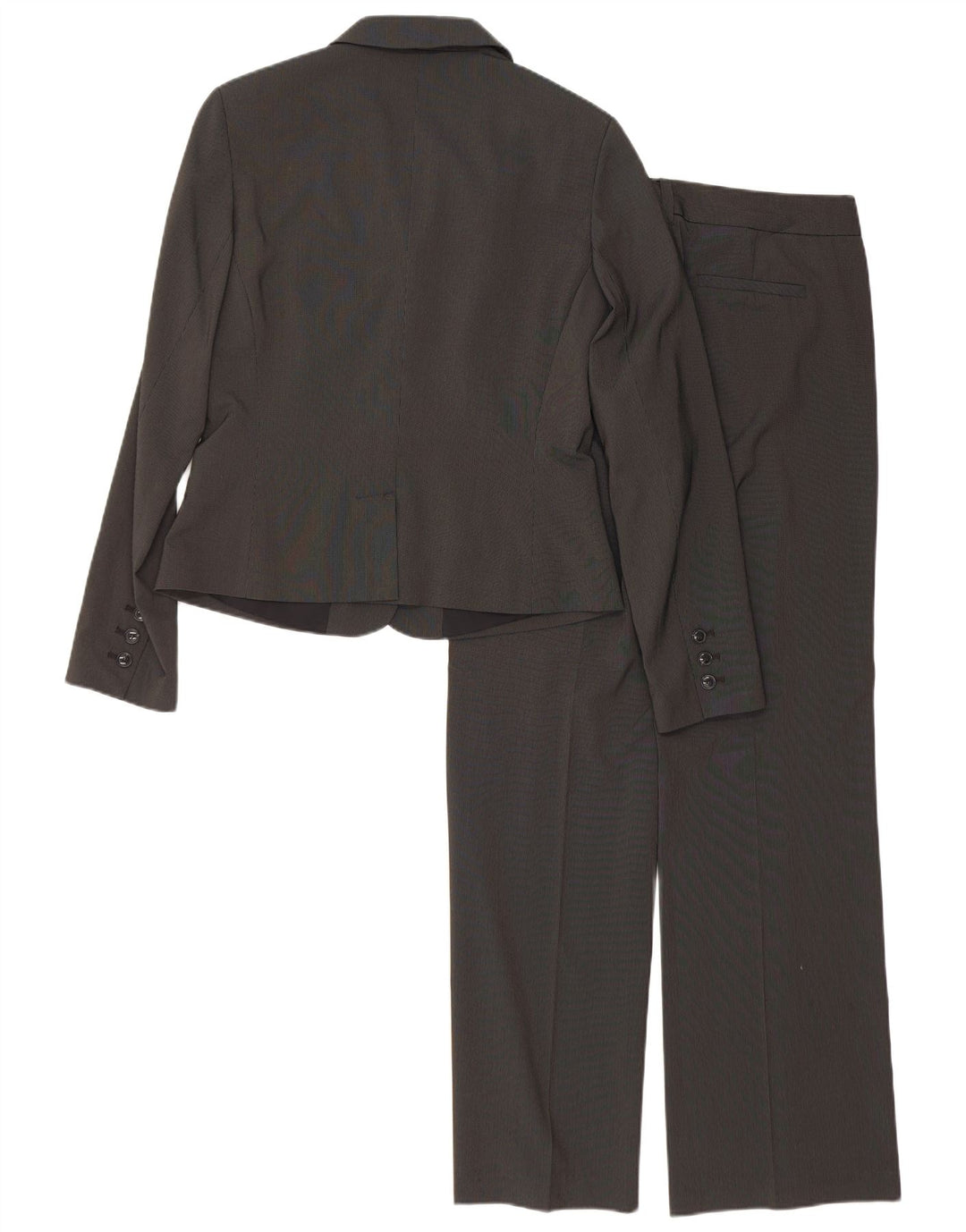 Abito da donna Mexx a 2 bottoni in 2 pezzi UK 12 Medium W30 L33 Gessato grigio