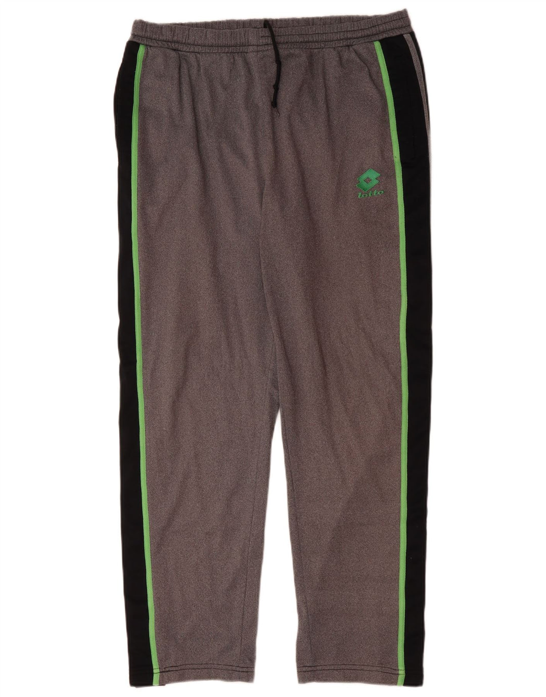 Pantaloni da tuta da uomo Lotto UK 40/42 Large Grigio Colourblock Poliestere
