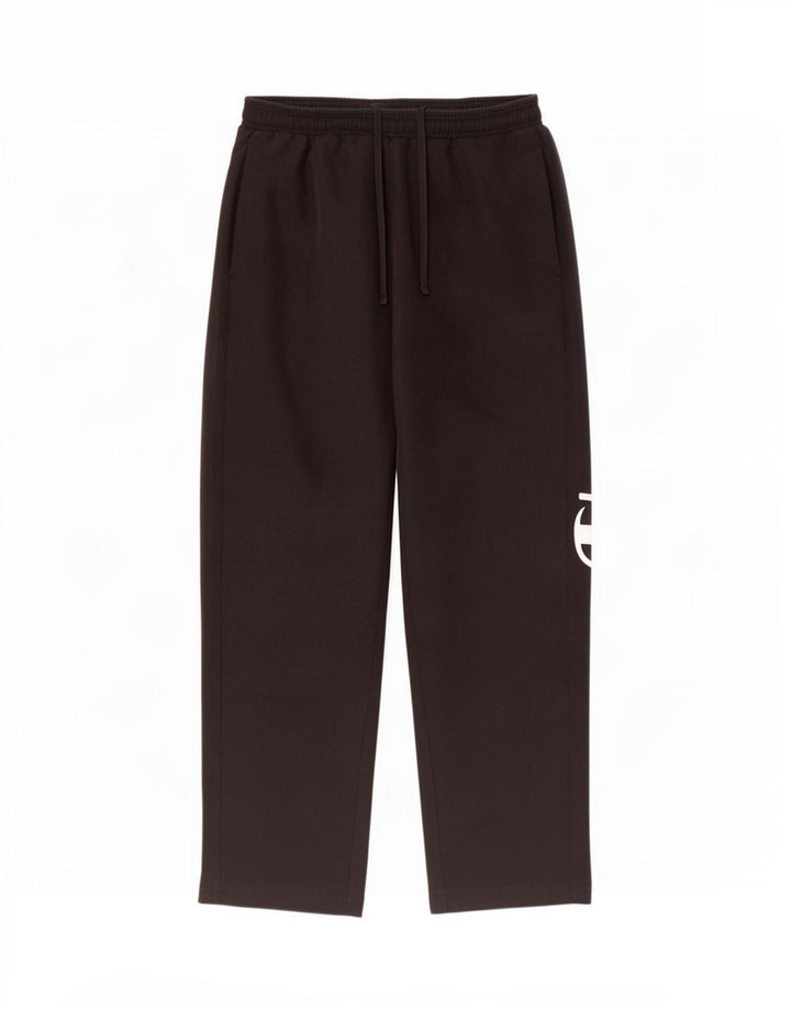 Pantaloni da tuta con grafica Champion da uomo, grandi, neri