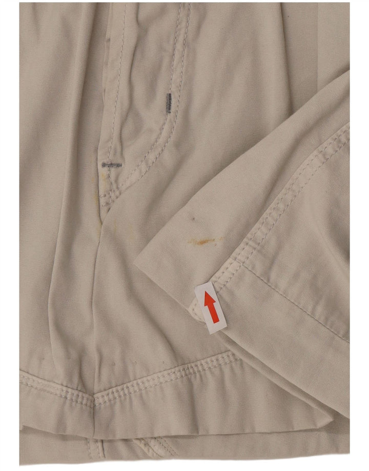 Minigonna grafica da donna G-Star W32 grande in cotone beige