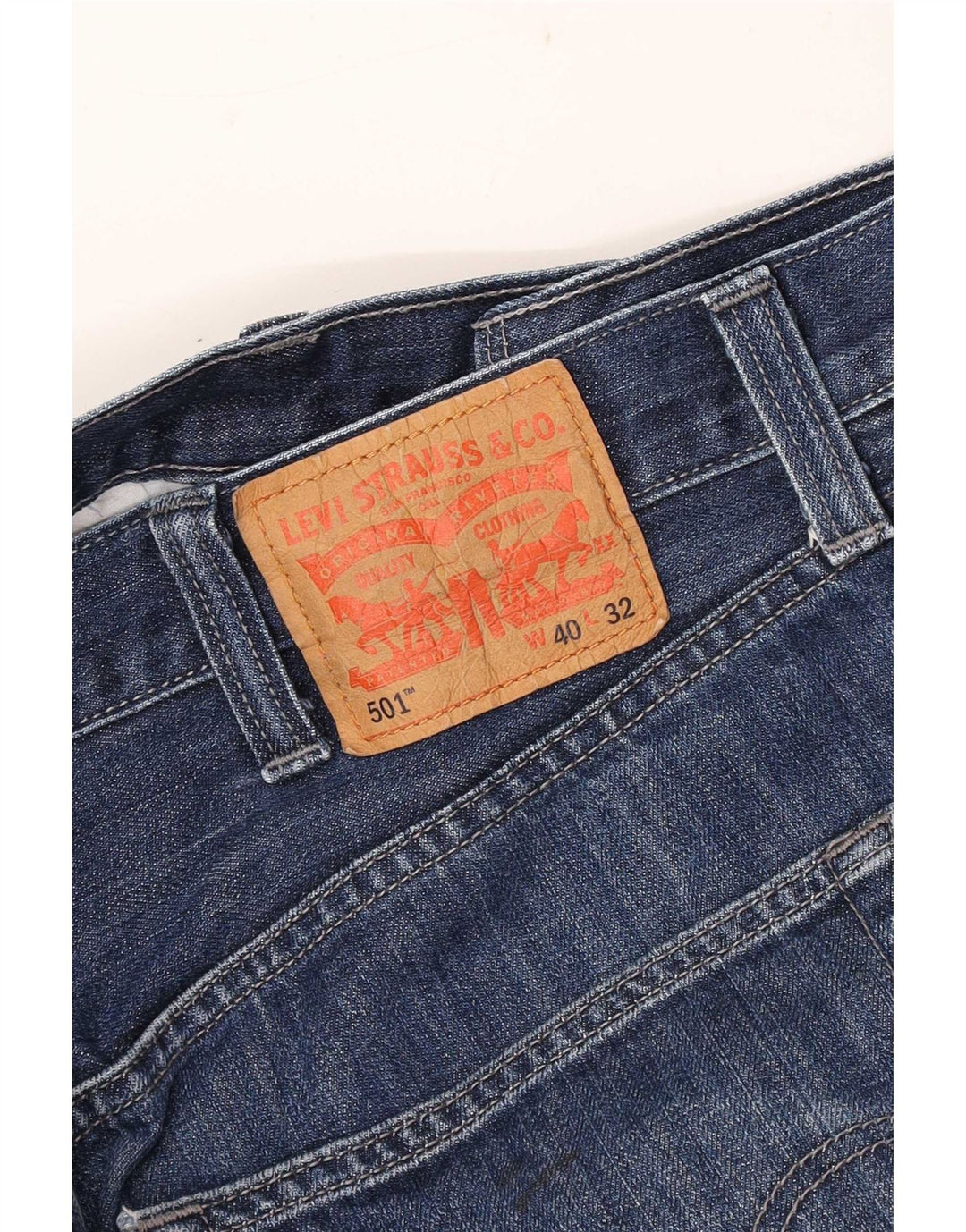 Jeans dritti da uomo Levi's W40 L32 blu classici