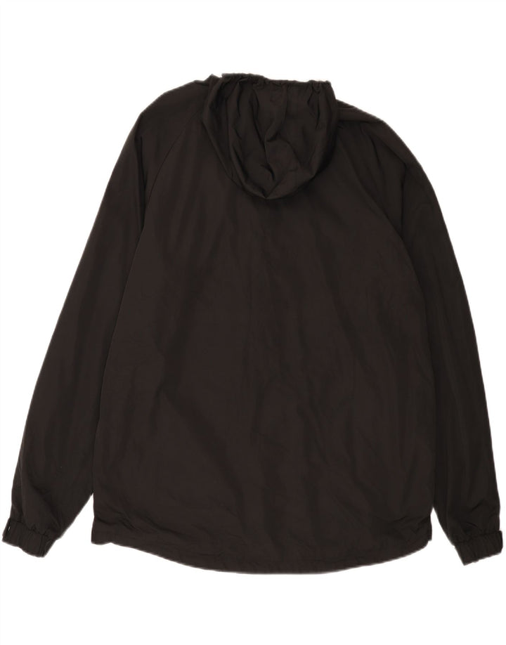 Giacca a vento grafica da uomo New Balance UK 36 Small Black Colourblock