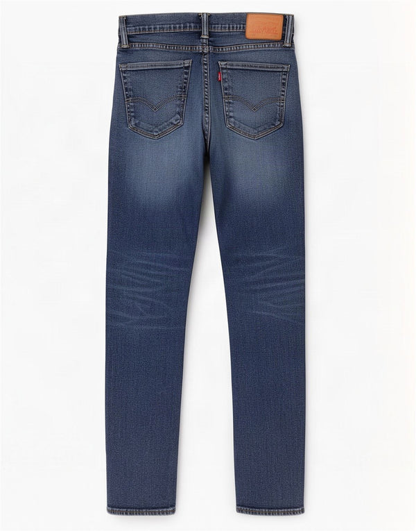 Levi's Uomo 519 Hi-Ball Skinny Jeans W30 L32 Cotone Blu
