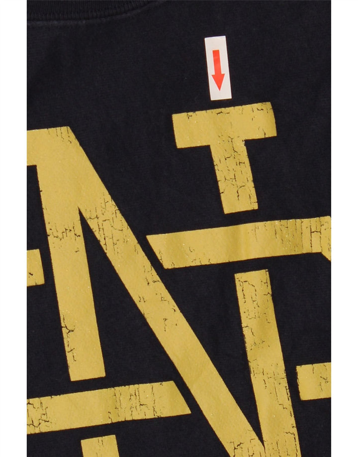 Felpa con grafica Champion Reverse Weave da uomo, media, blu navy