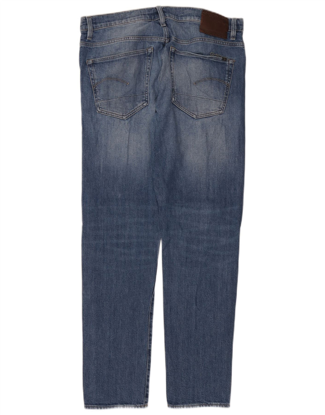 Jeans slim da uomo G-Star 3301 W34 L32 cotone blu
