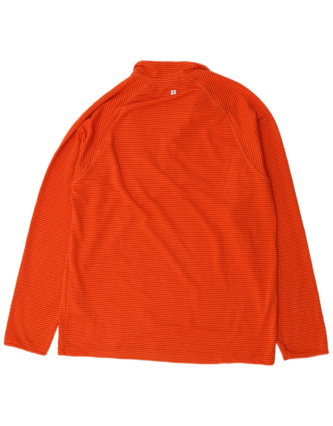 Mountain Warehouse Tuta da uomo pullover Top grande a righe arancioni