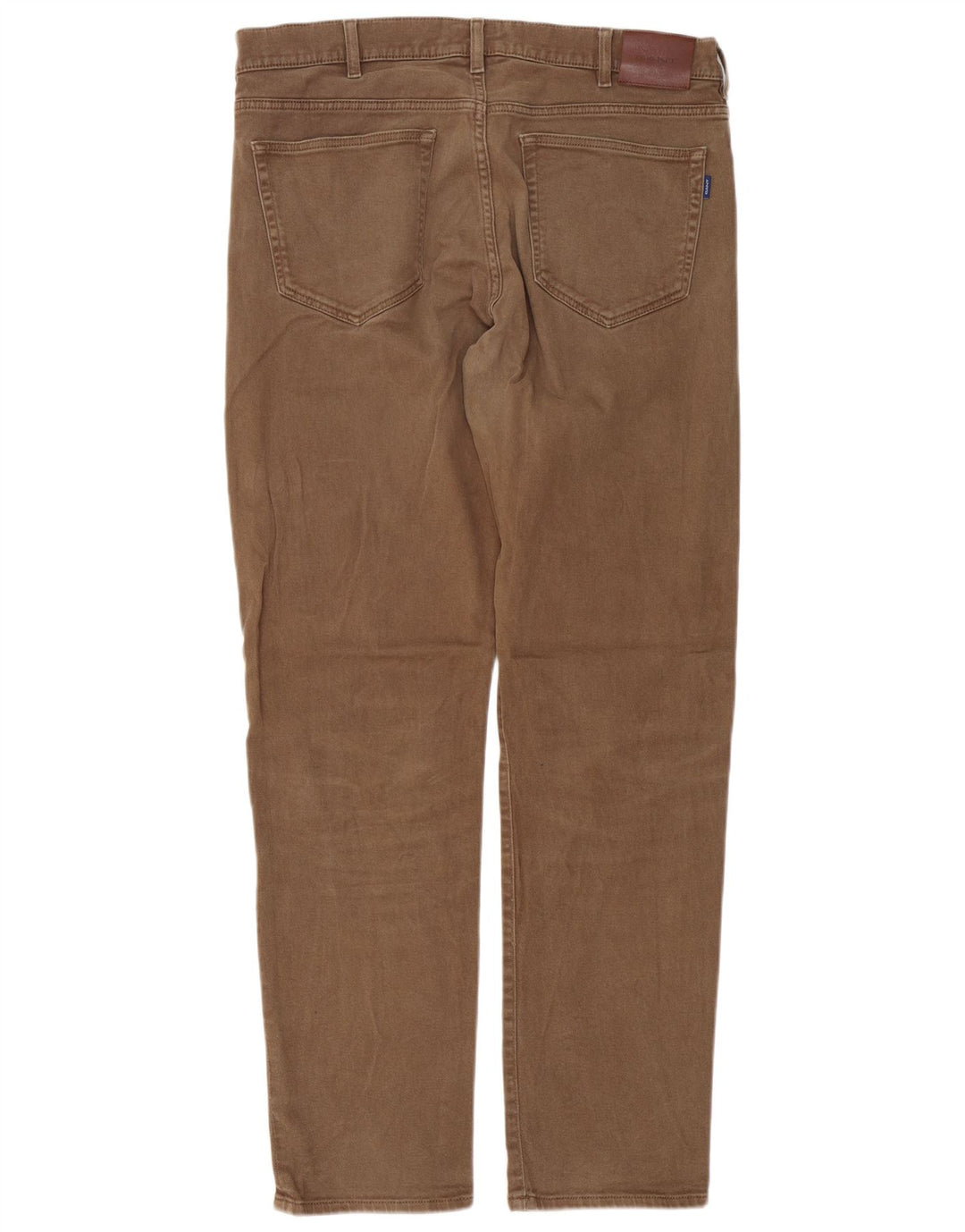 Pantaloni casual da uomo vestibilità regolare Gant W36 L34 Marrone